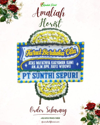 Papan Bunga Duka di Gunungsulah