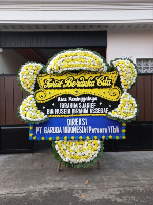 Papan Bunga Duka di Gunungsulah