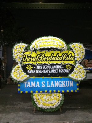 Papan Bunga Duka di Gunungsulah